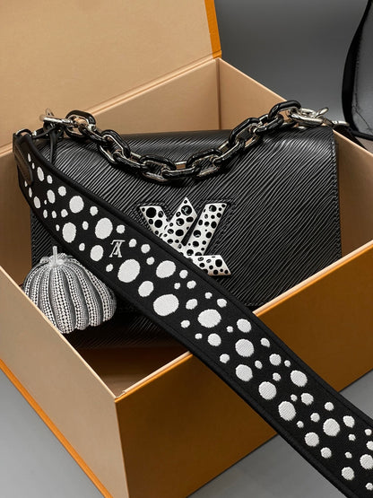 Louis Vuitton x Yayoi Kusama - Sac Twist MM édition limitée - Les Folies d&