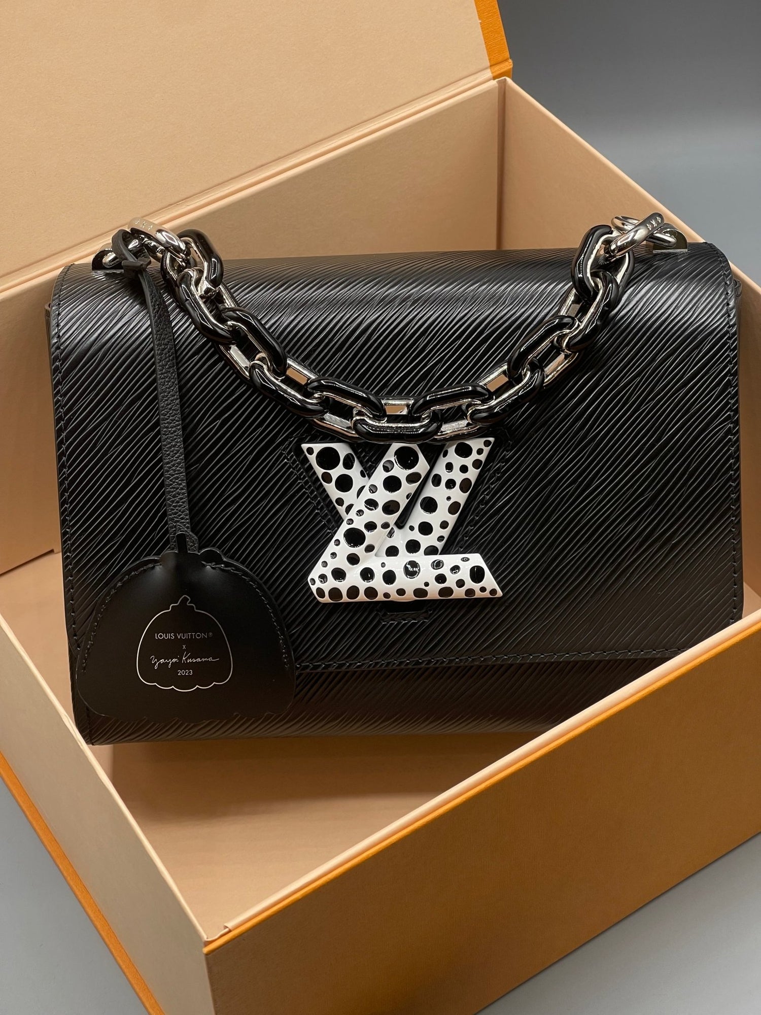 Louis Vuitton x Yayoi Kusama - Sac Twist MM édition limitée - Les Folies d&