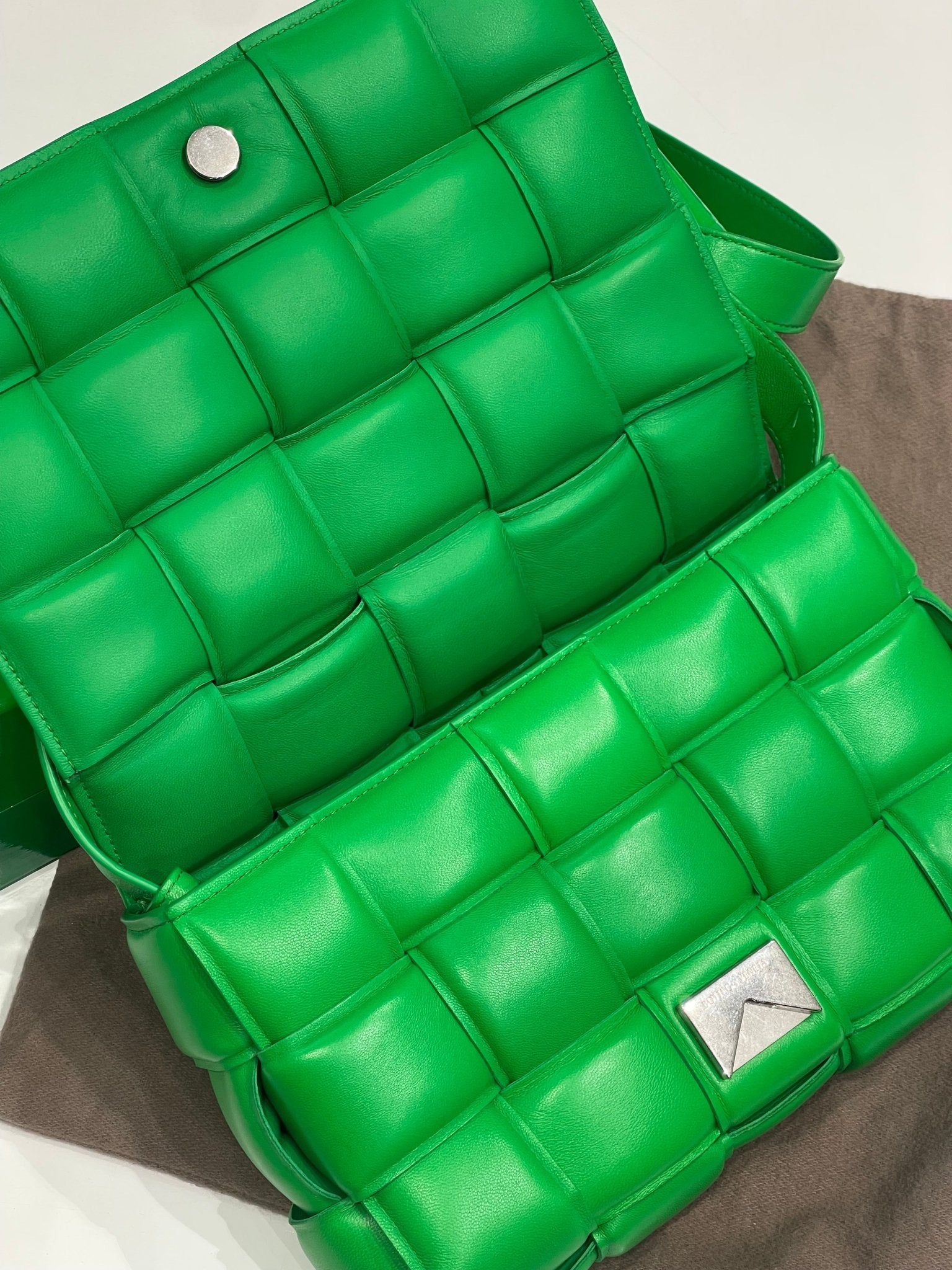 Bottega Veneta Sac Cassette vert