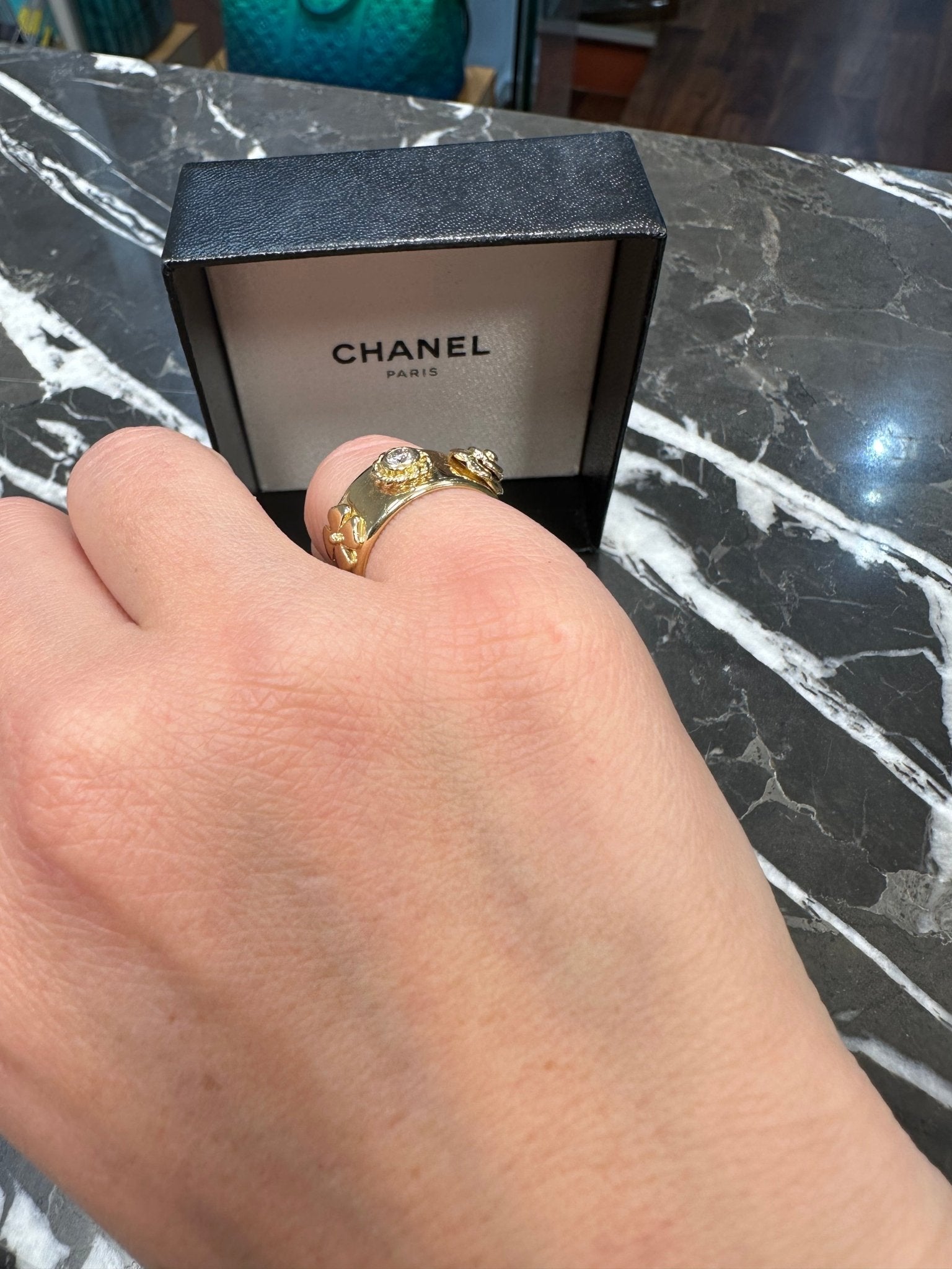 Bague chanel hot sale