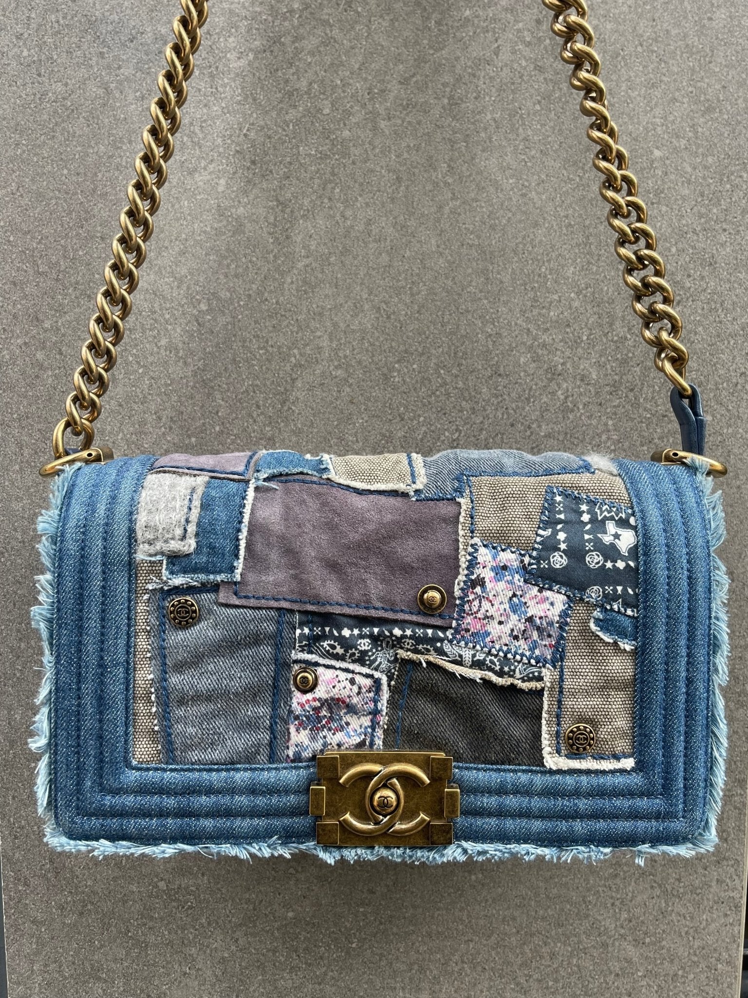 Sac chanel outlet denim