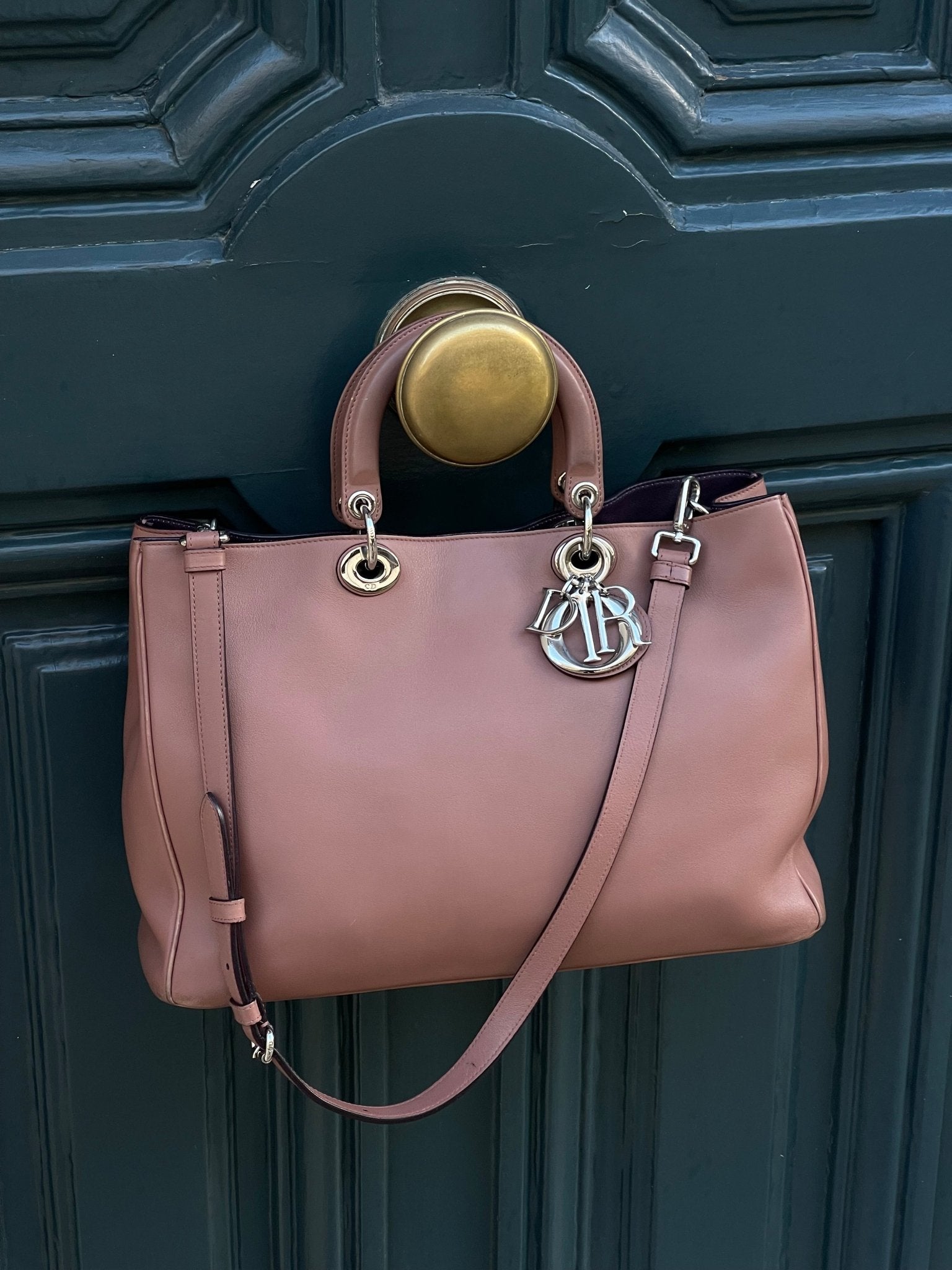 Sac discount dior rose