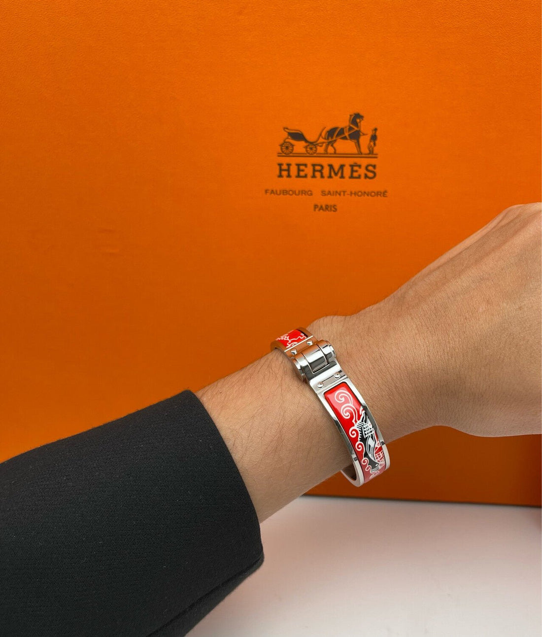 Hermès - Bracelet Charnière l’île au trésor T.S - Les Folies d&