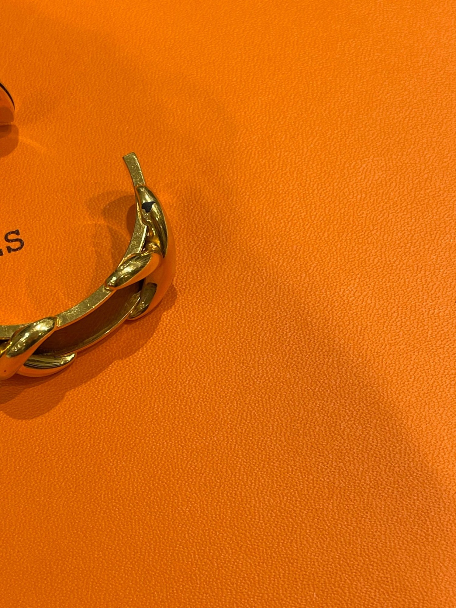 Hermès - Bracelet Croisillons gold - Les Folies d&