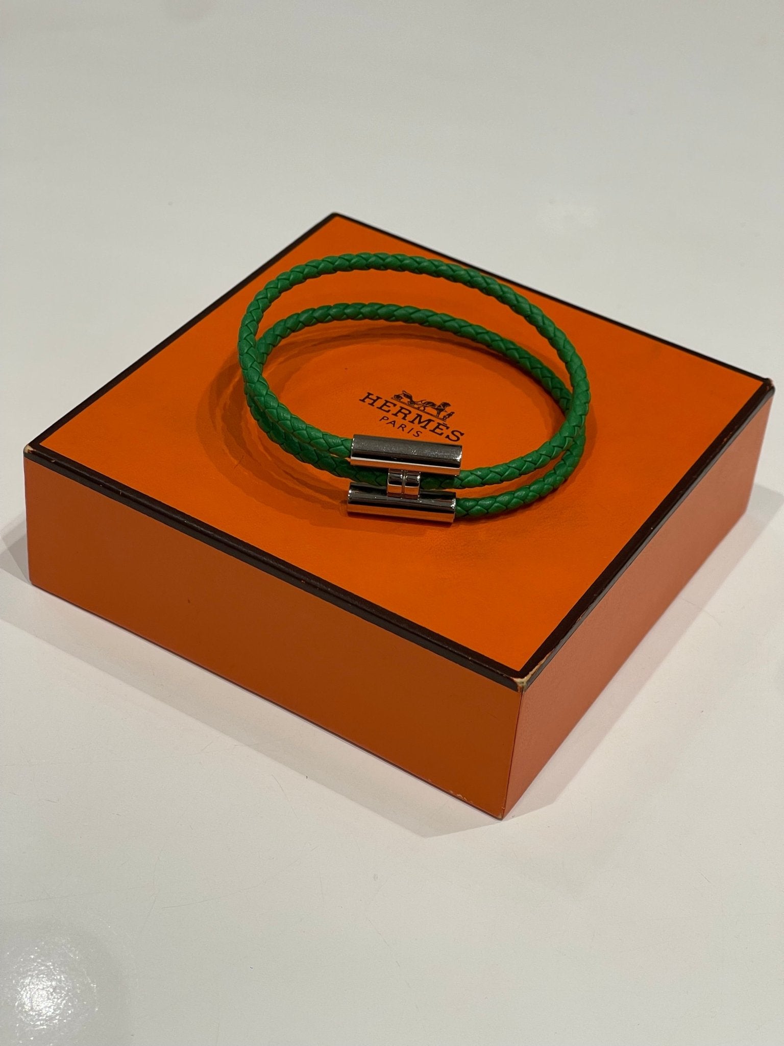 Hermès - Bracelet Tournis Tressé - Les Folies d&