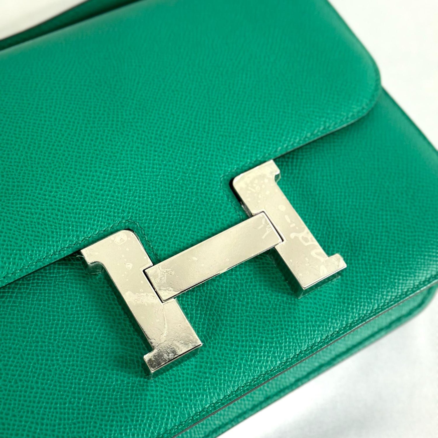 Hermès - Sac constance 24 Vert Vertigo - Les Folies d&