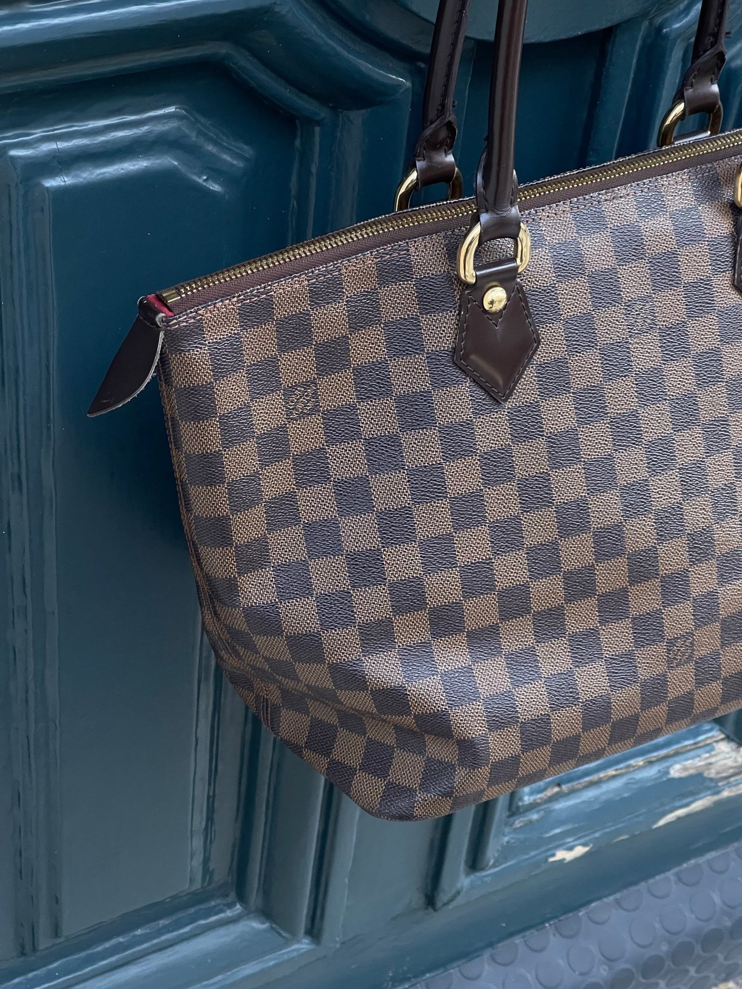 Louis Vuitton - cabas saleya damier ébène - Les Folies d&