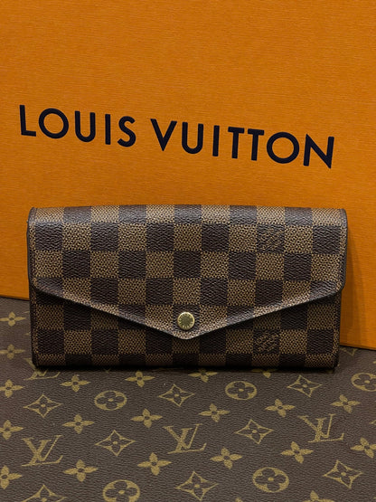 Louis Vuitton - Portefeuille compagnon toile damier ébène - Les Folies d&