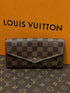 Louis Vuitton - Portefeuille compagnon toile damier ébène - Les Folies d&