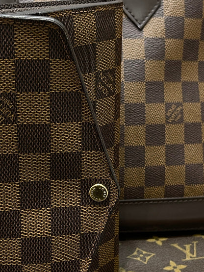 Louis Vuitton - Portefeuille compagnon toile damier ébène - Les Folies d&