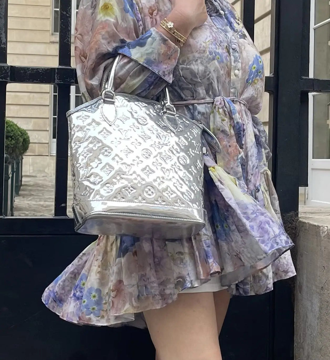 Louis Vuitton - Sac à main Lockit miroir - Les Folies d&