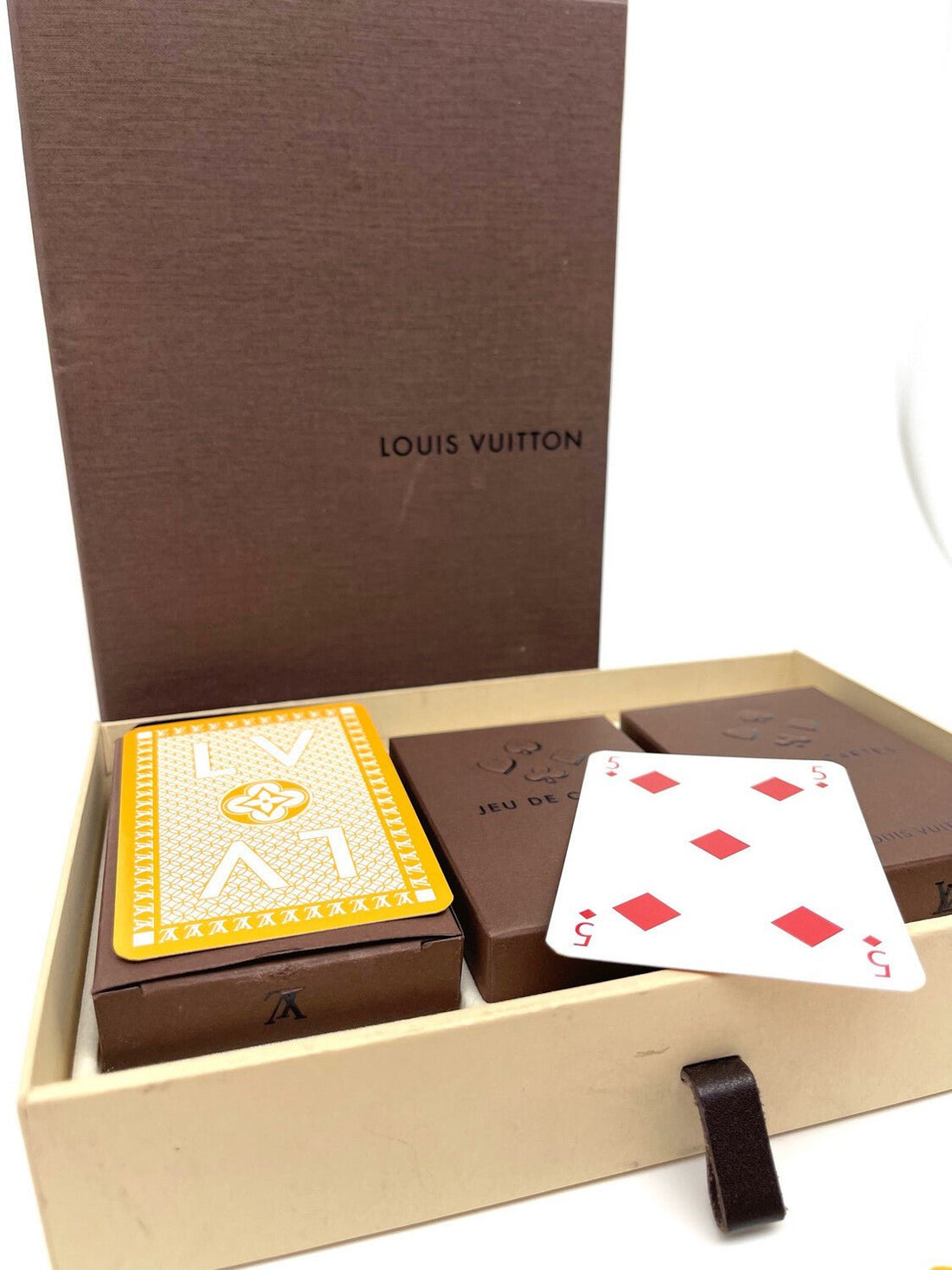 Louis Vuitton - Set de 3 paquets de jeux de cartes - Les Folies d&