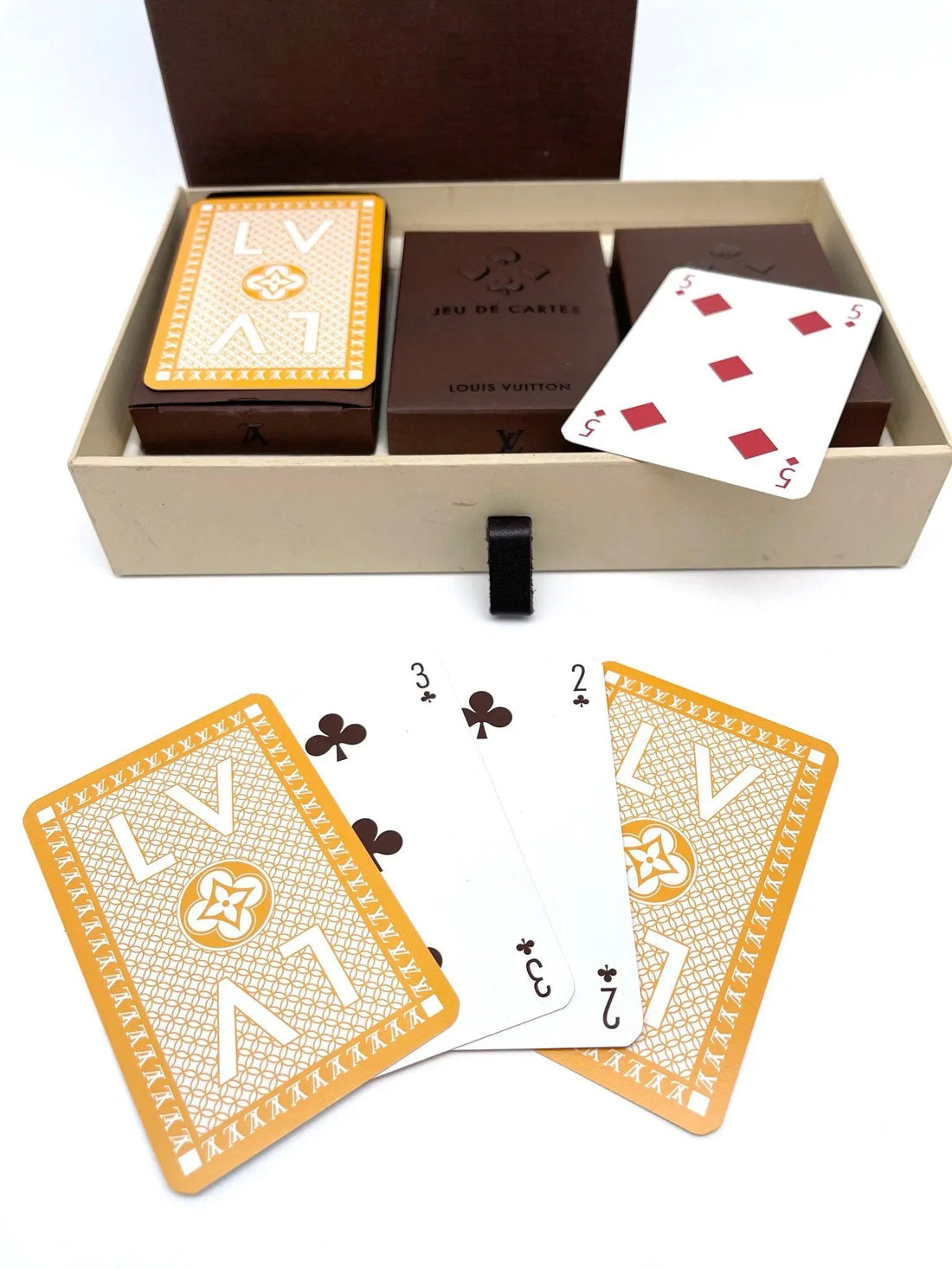 Louis Vuitton - Set de 3 paquets de jeux de cartes - Les Folies d&