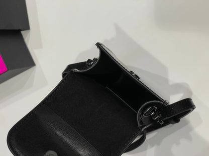 Valentino - Mini sac étui lunettes noir - Les Folies d&