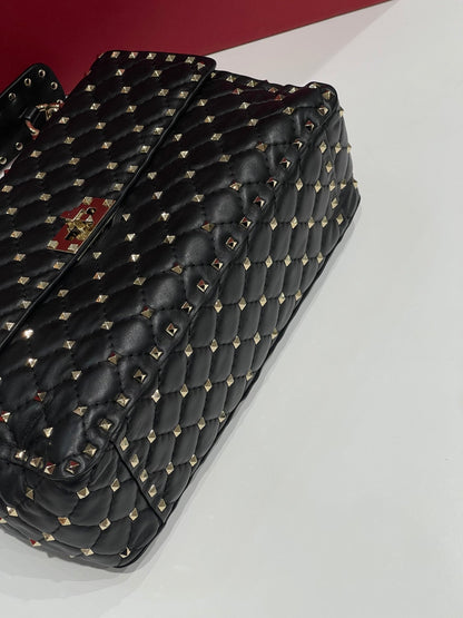 Valentino - Sac Rockstud Spike GM noir - Les Folies d&