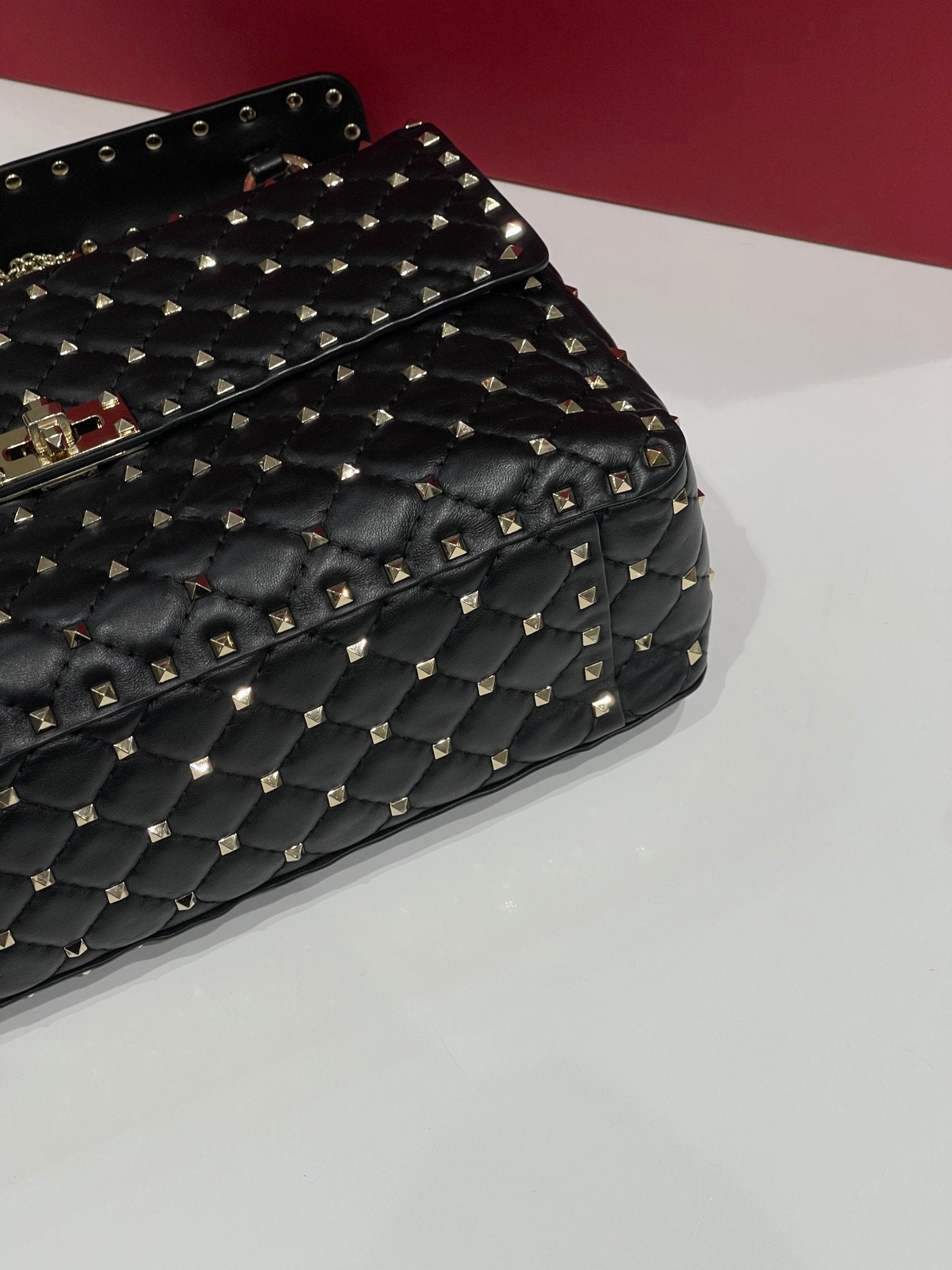 Valentino - Sac Rockstud Spike GM noir - Les Folies d&